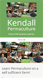 Mobile Screenshot of kendallpermaculture.com